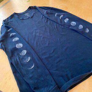 Black long-sleeve shirt